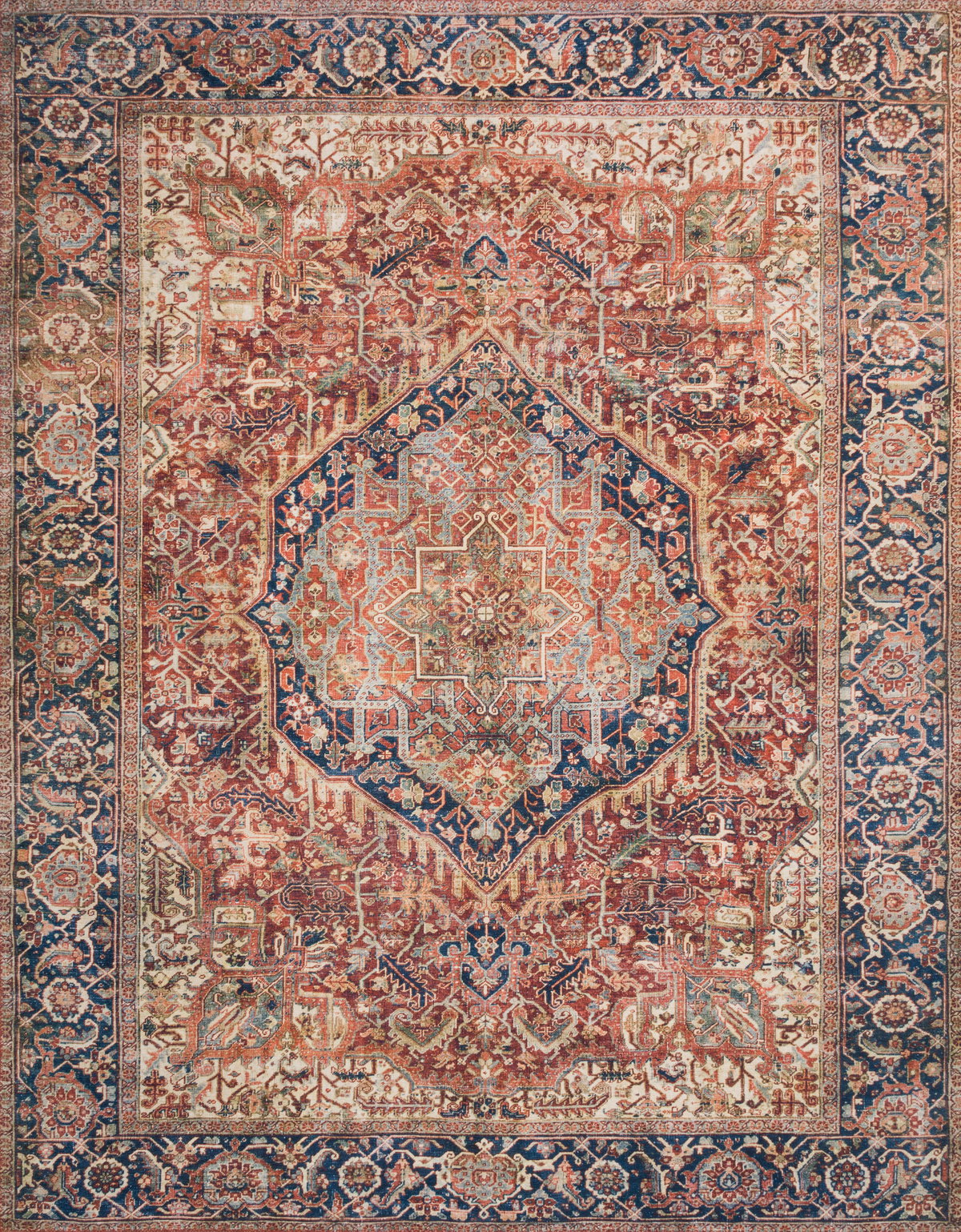 Loloi II Layla Rug, 1'6" length x 1'6" width View 1