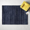 Jaipur Living Origin Hand-Knotted Solid Dark Blue Area Rug (10'X14') thumbnail 5