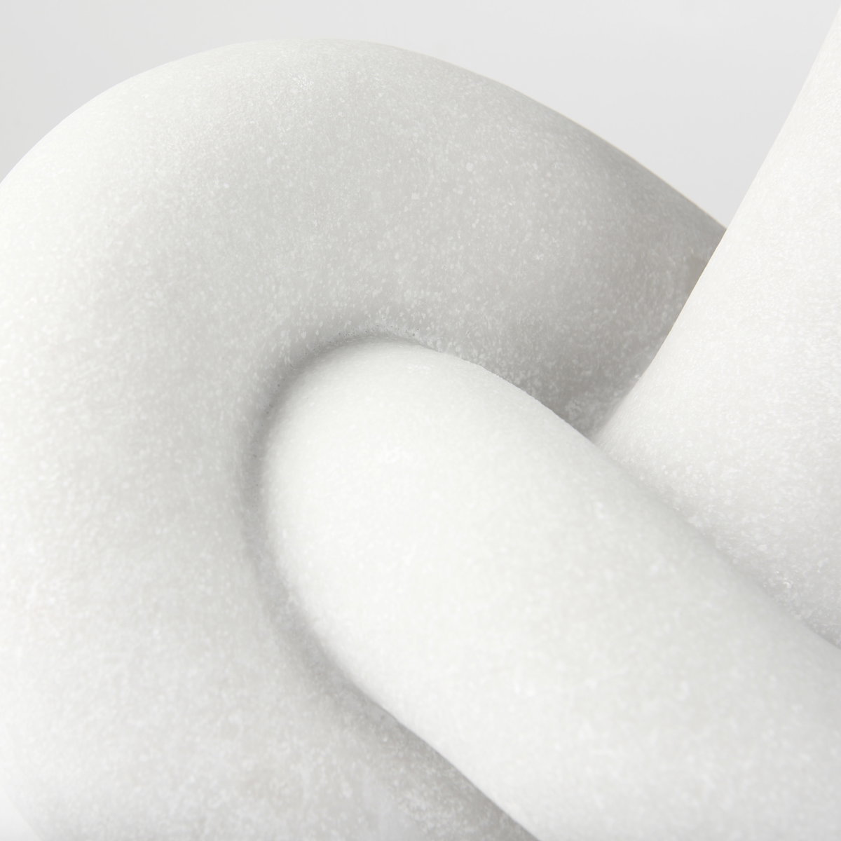 Otto  Granite Resin Large Knot Sculpture Decorative Object, by Mercana, 12.01" length x 10.47" width x 7.48" height View 9