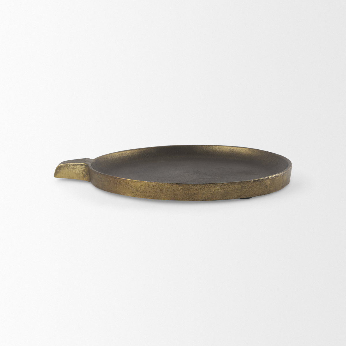 Marlowe Aluminium Tray - Small, Decorative Tray by Mercana, 14" length x 11.75" width x 1" height View 5