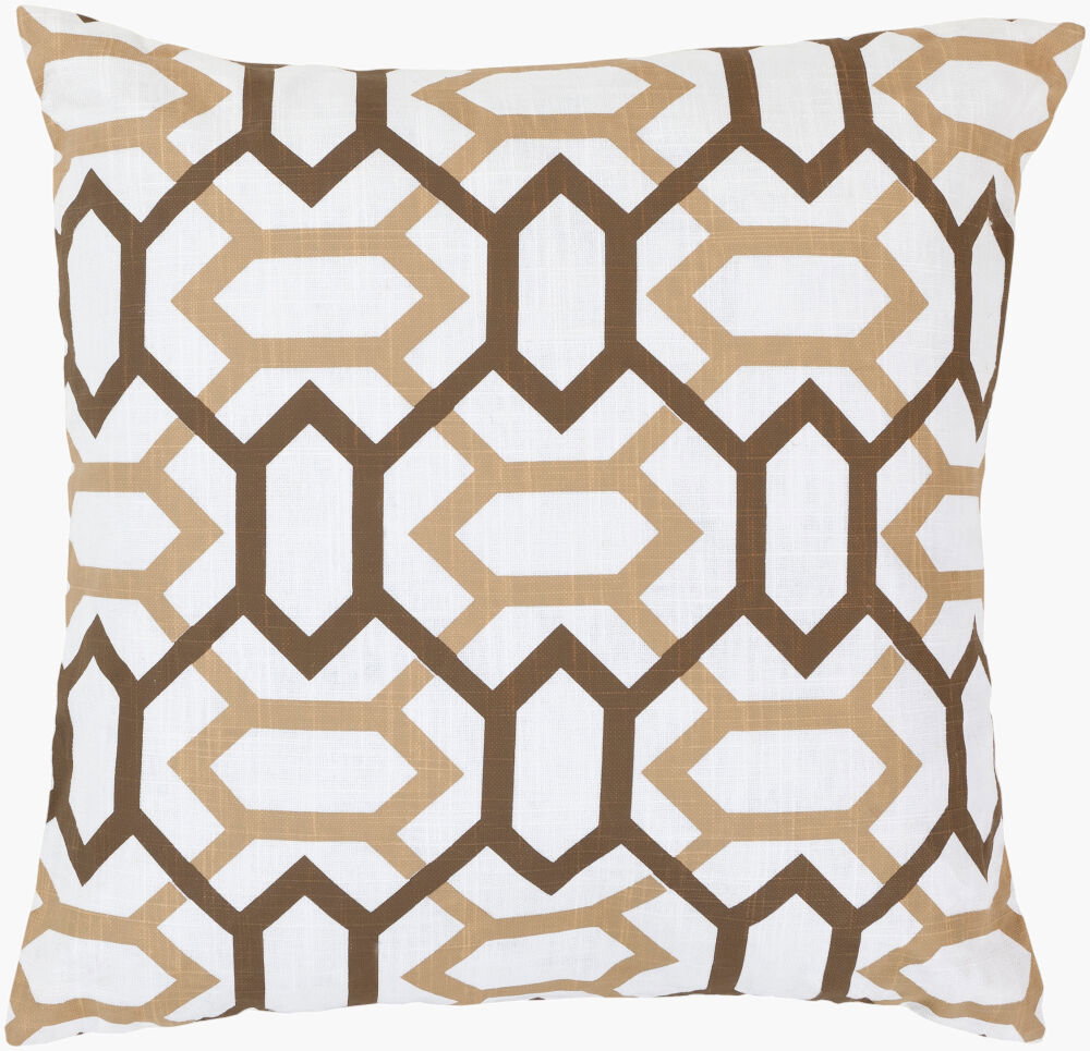 Zoe Accent Pillow, Decorative Pillow by Surya, 22" length x 22" width