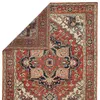 Revere Hand-Knotted Wool Red/Beige Area Rug thumbnail 3