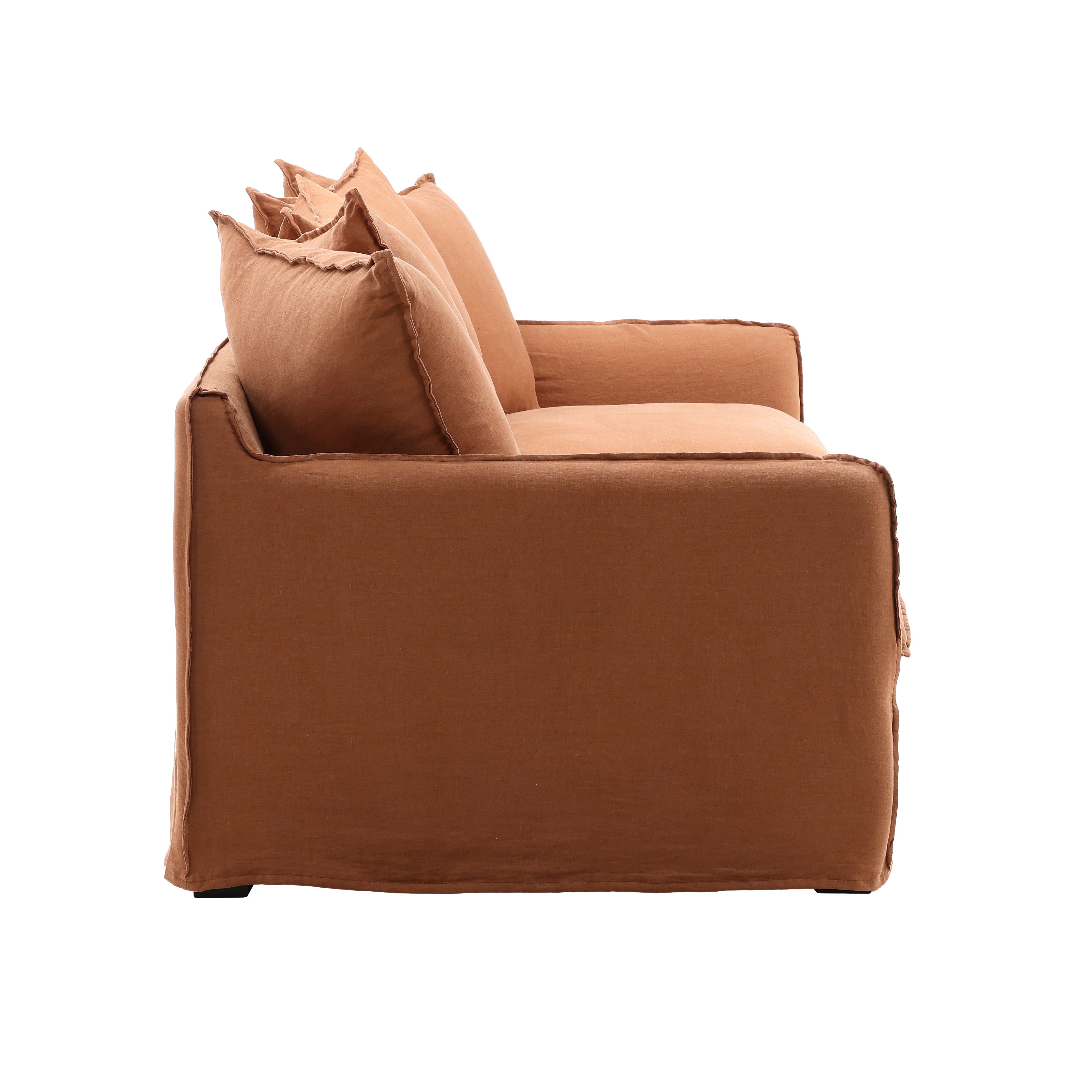 Vivian Sofa Frame, Sofas & Sectional by Dovetail, 96" width x 28.35" height x 41.33" depth View 3