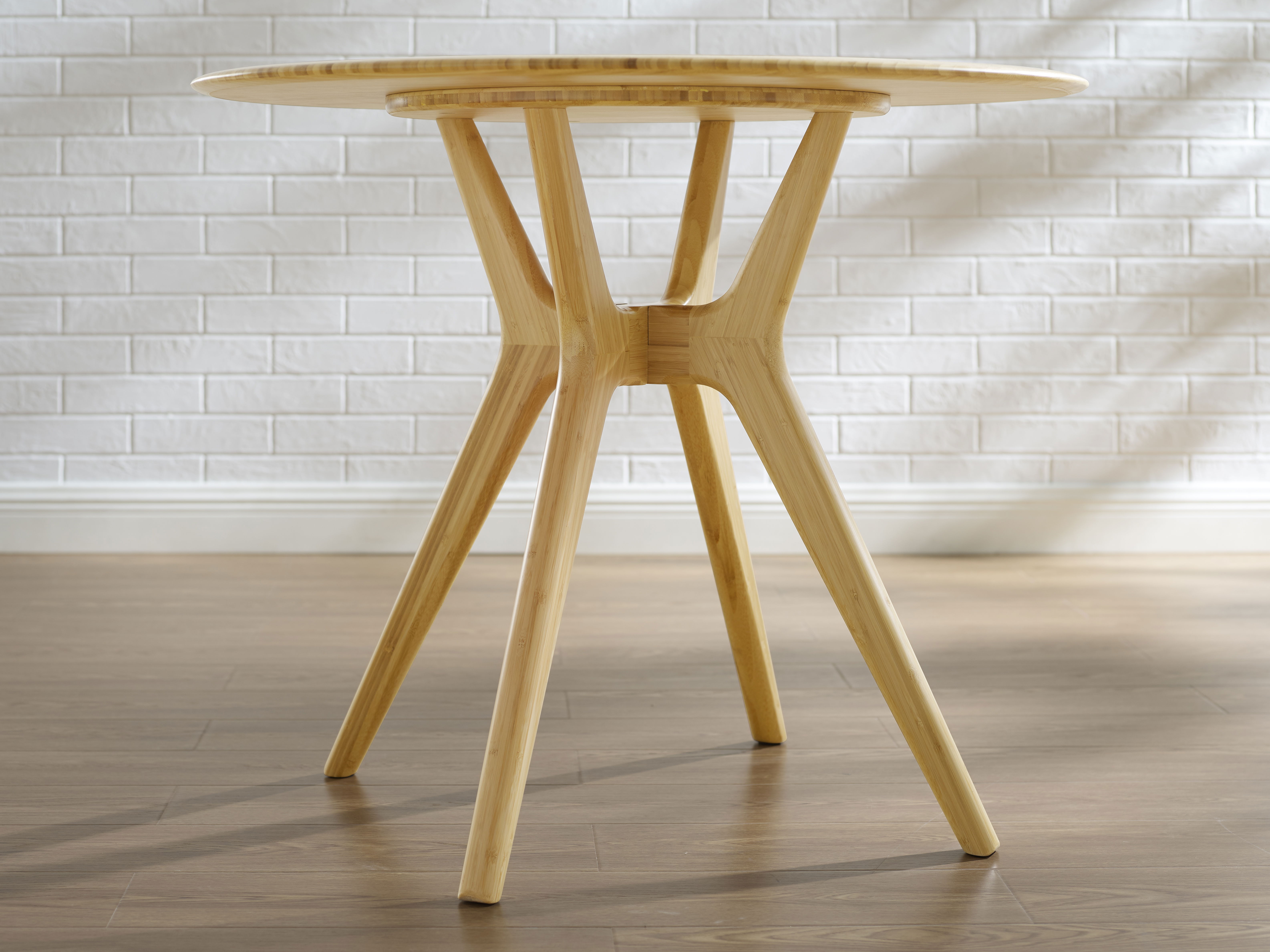 Sitka 36' Round Dining Table, Wheat, by Greenington, 36" length x 36" width x 29.5" height View 4