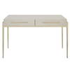 Jewel Modern White Desk, by Uttermost, 48" width x 30" height x 22" depth thumbnail 1