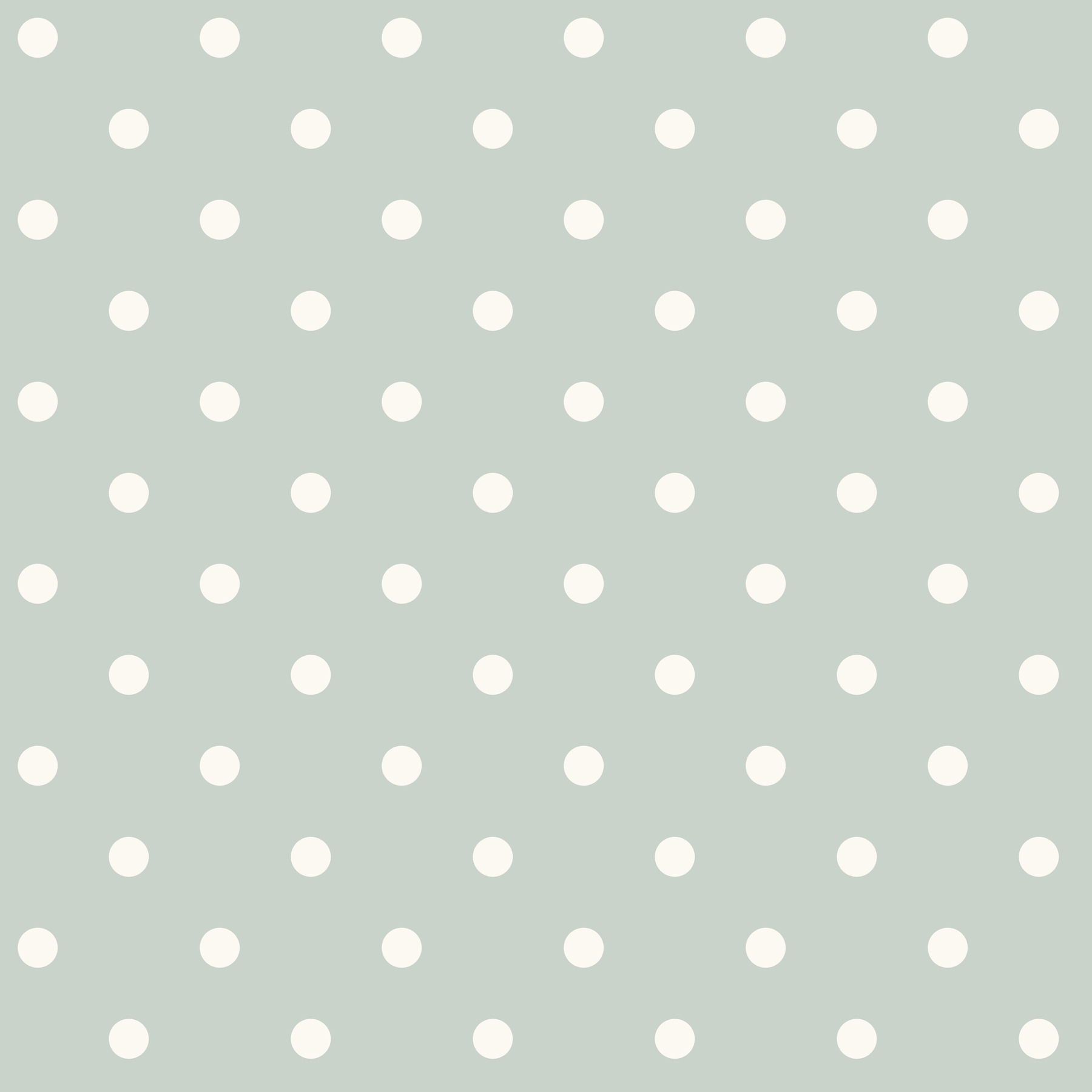 Dots on Dots Green & White  Wallpaper, by York Wall, 33' length x 1'8.5" width x 0.02" depth View 1