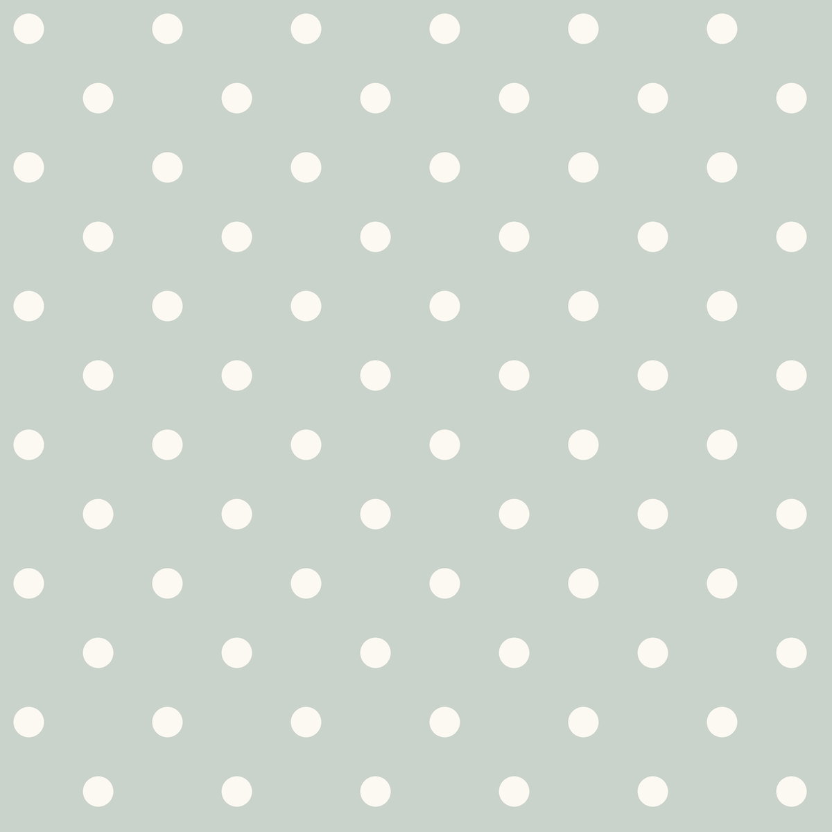 Dots on Dots Green & White  Wallpaper, by York Wall, 33' length x 1'8.5" width x 0.02" depth
