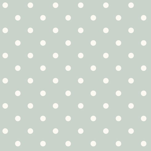 Dots on Dots Green & White  Wallpaper