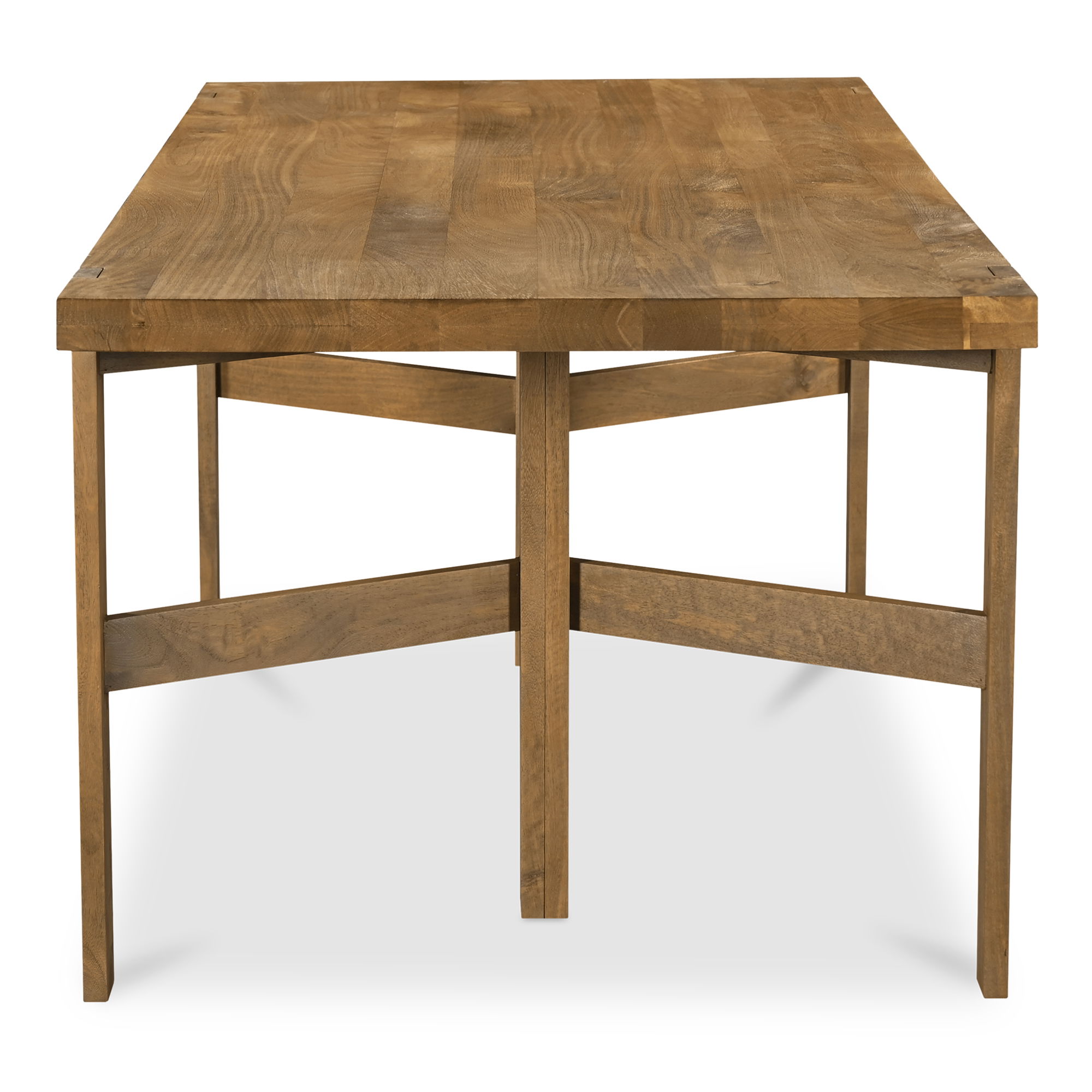 Workshop Dining Table Vintage Brown large image 