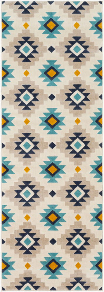 City Machine Woven Rug large image 
