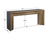 Vail Reclaimed Wood Console Table, Furniture by Uttermost, 72" width x 32" height x 18" depth thumbnail 3