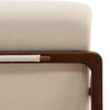 Jordi Occasional Chair Cream, Accent Chair by Dovetail, 29.5" width x 35.2" height x 39" depth thumbnail 7