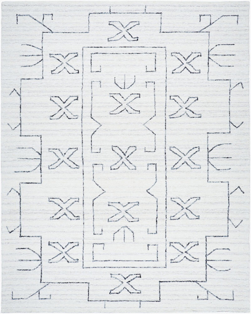 Jules Handmade Rug, by Surya, 1'6" length x 1'6" width