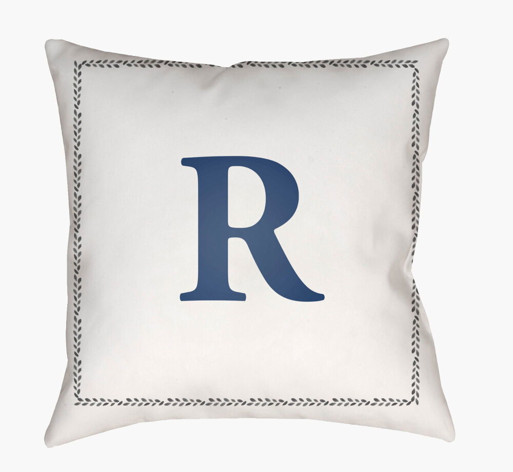 Initials Accent Pillow large image 