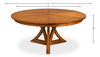 Casual Jupe Dining Table,Tobacco B,Med, by Sarreid, 55" length x 55" width x 30" height thumbnail 13
