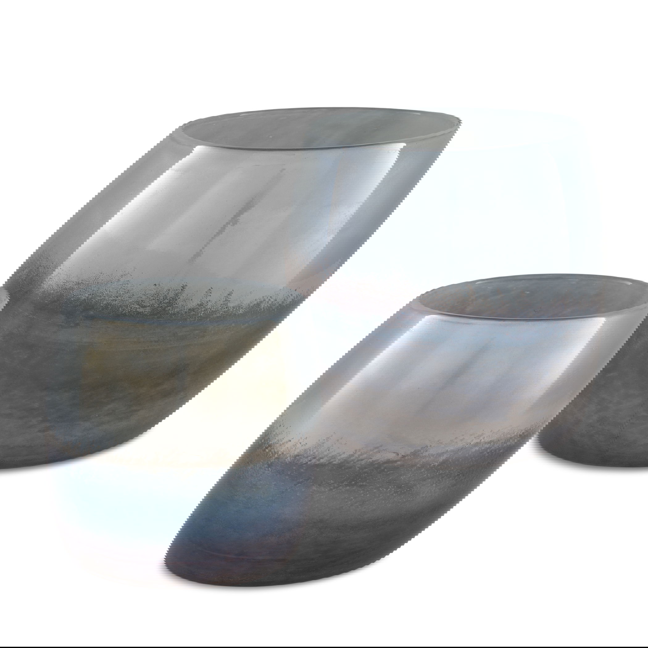Tinley Blown Glass Bowls, S/2 large image 