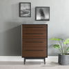 Park Avenue 4 Drawer High Chest, Ruby, Dresser by Greenington, 18" length x 28.25" width x 44" height thumbnail 10
