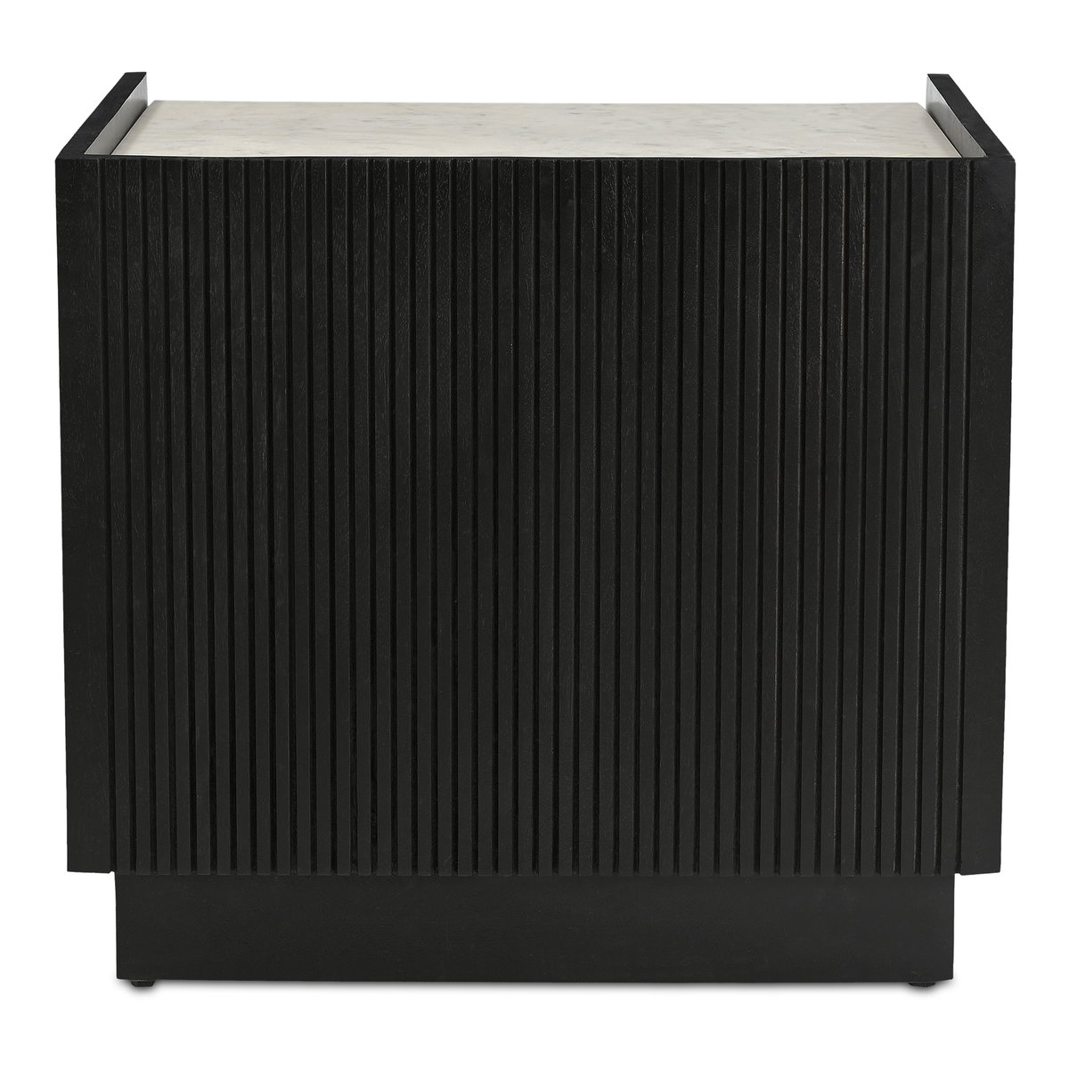 Carter Nightstand Black, by Moe's Home, 22" width x 20" height x 18" depth View 6