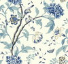 Teahouse Floral Green Wallpaper, by York Wall, 27' length x 2'3" width x 0.02" depth thumbnail