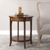 Carmel Round Lamp Table, Furniture by Uttermost, 22" width x 26.5" height x 22" depth thumbnail 2