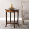 Carmel Round Lamp Table, Side & End Table by Uttermost, 22" width x 26.5" height x 22" depth thumbnail 2