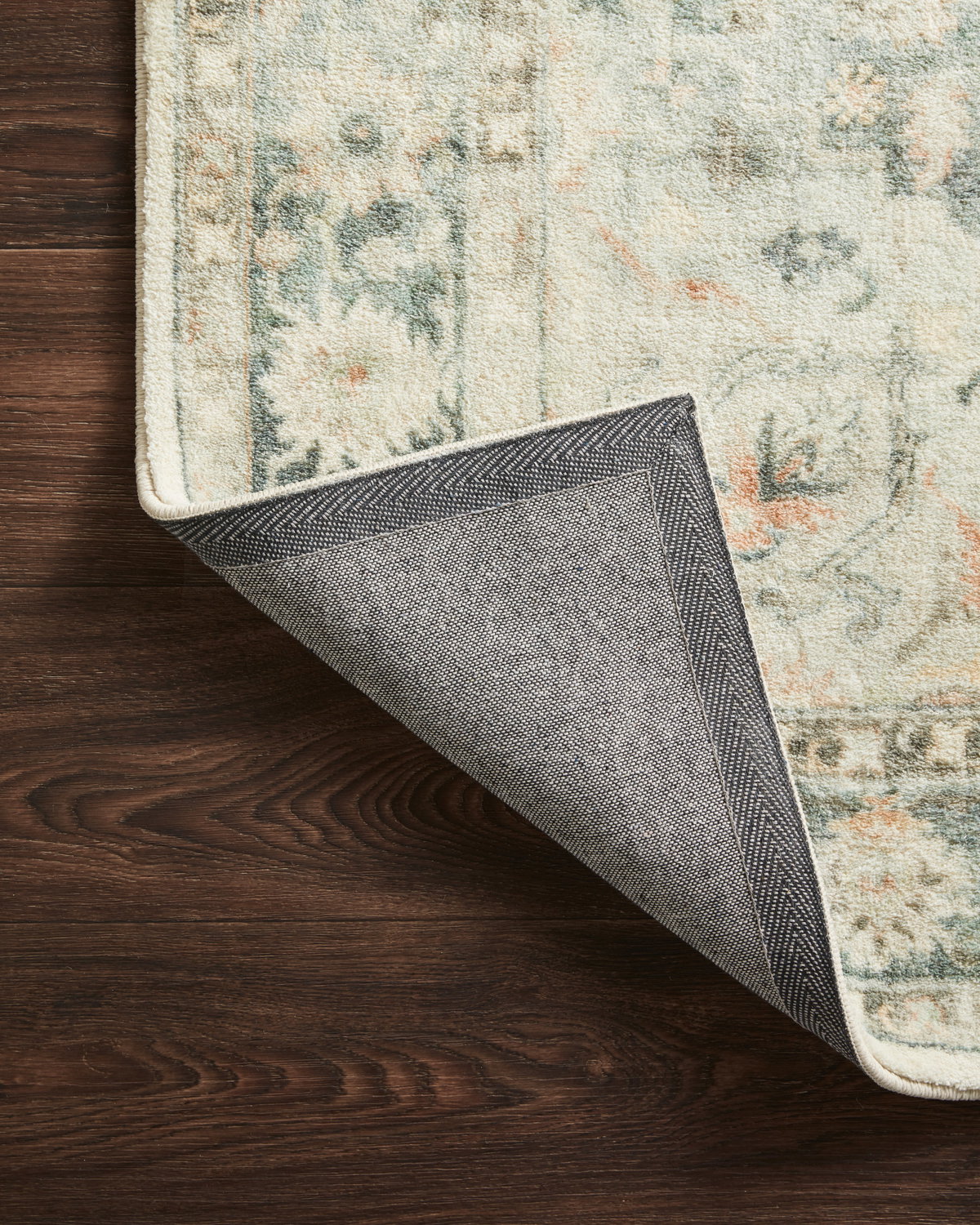 Loloi Rosette Rug, 2'6" length x 7'6" width View 9