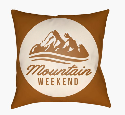 Lodge Cabin Accent Pillow