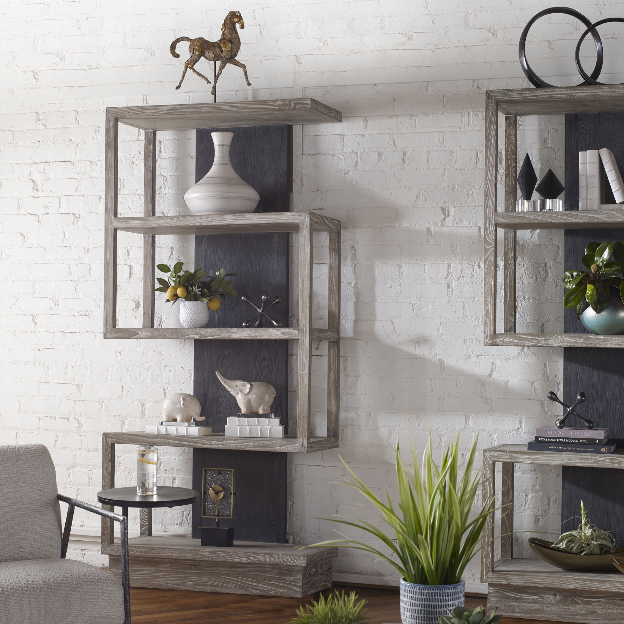 Nicasia Modern Etagere large image 