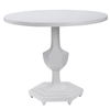 Kabarda White Foyer Table, Furniture by Uttermost, 32" width x 30" height x 32" depth thumbnail 1