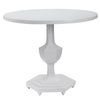 Kabarda White Foyer Table, Side & End Table by Uttermost, 32" width x 30" height x 32" depth thumbnail 1