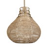 Hestia 1 Light Natural Rope Pendant, Mini Light Pendant by Uttermost, 16" width x 16.25" height x 16" diameter x 16" depth thumbnail 4