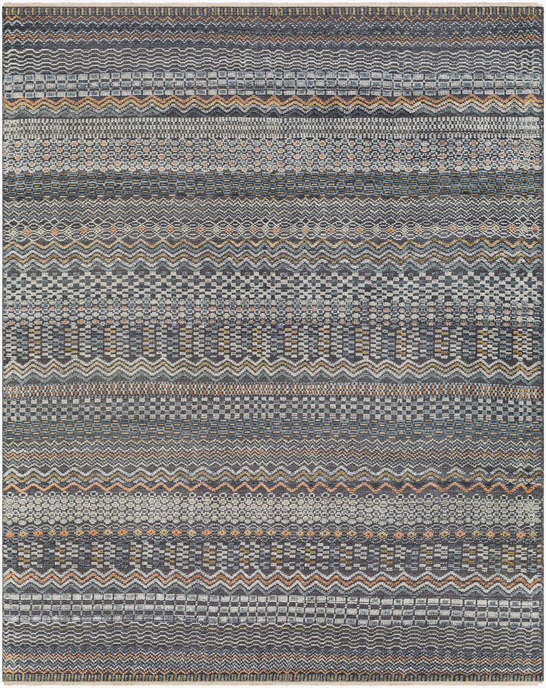 Nobility Handmade Rug, by Surya, 1'6" length x 1'6" width