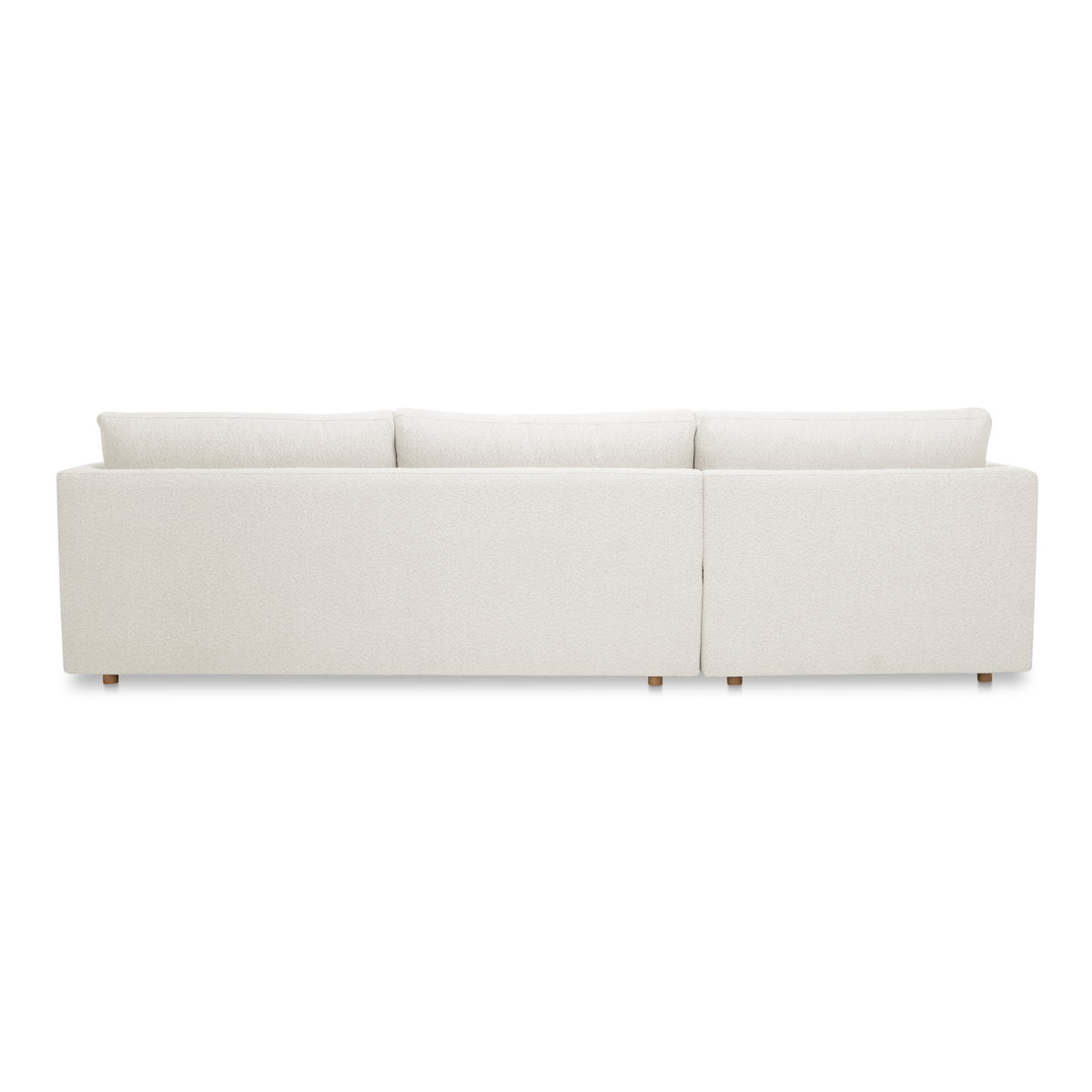 Bryn Sectional Left Oyster, Sectional Sofa by Moe's Home, 115.5" width x 31.5" height x 70.5" depth View 4