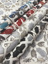 Encaustic Tile Black Peel & Stick Wallpaper thumbnail 5