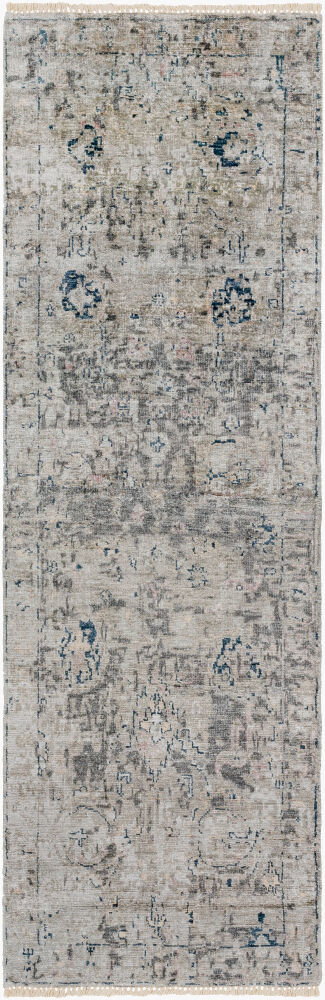 Theodora Handmade Rug, by Surya, 8' length x 2'6" width