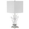 Corallo White Coral Table Lamp, by Uttermost, 1'0.5" width x 2'5" height x 1'0.5" depth thumbnail 5