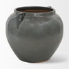 Kora Short Dark Metallic Double Ear Vase thumbnail 3