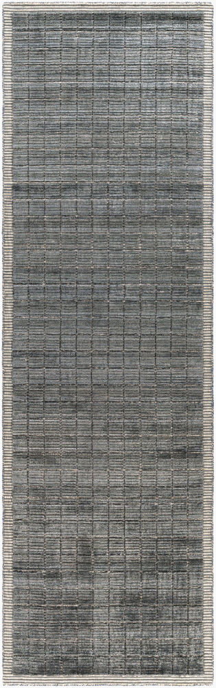 Carre Handmade Rug, by Surya, 8' length x 2'6" width