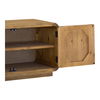 Monterey Media Cabinet Rustic Blonde thumbnail 6