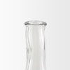 Troian Large Rattan Wrapped Glass Bottle, Decorative Object by Mercana, 9.5" length x 9.5" width x 19.5" height thumbnail 4