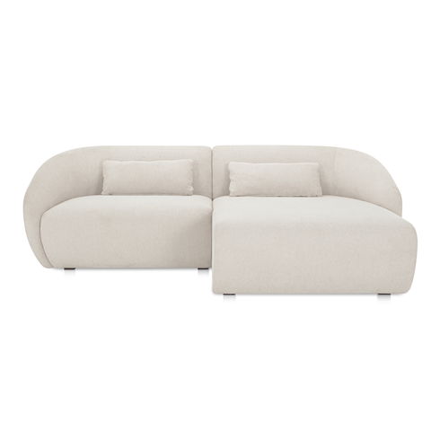 Amelia Nook Modular Right Sectional Warm White