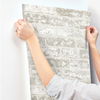 Up the Wall Off White & Grey Wallpaper thumbnail 5
