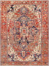 Antique One of a Kind Handmade Rug, by Surya, 12'2" length x 9'8" width thumbnail