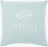 Motto Accent Pillow, Decorative Pillow by Surya, 22" length x 22" width thumbnail