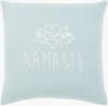Motto Accent Pillow Down, Decorative Pillow by Surya, 18" length x 18" width thumbnail