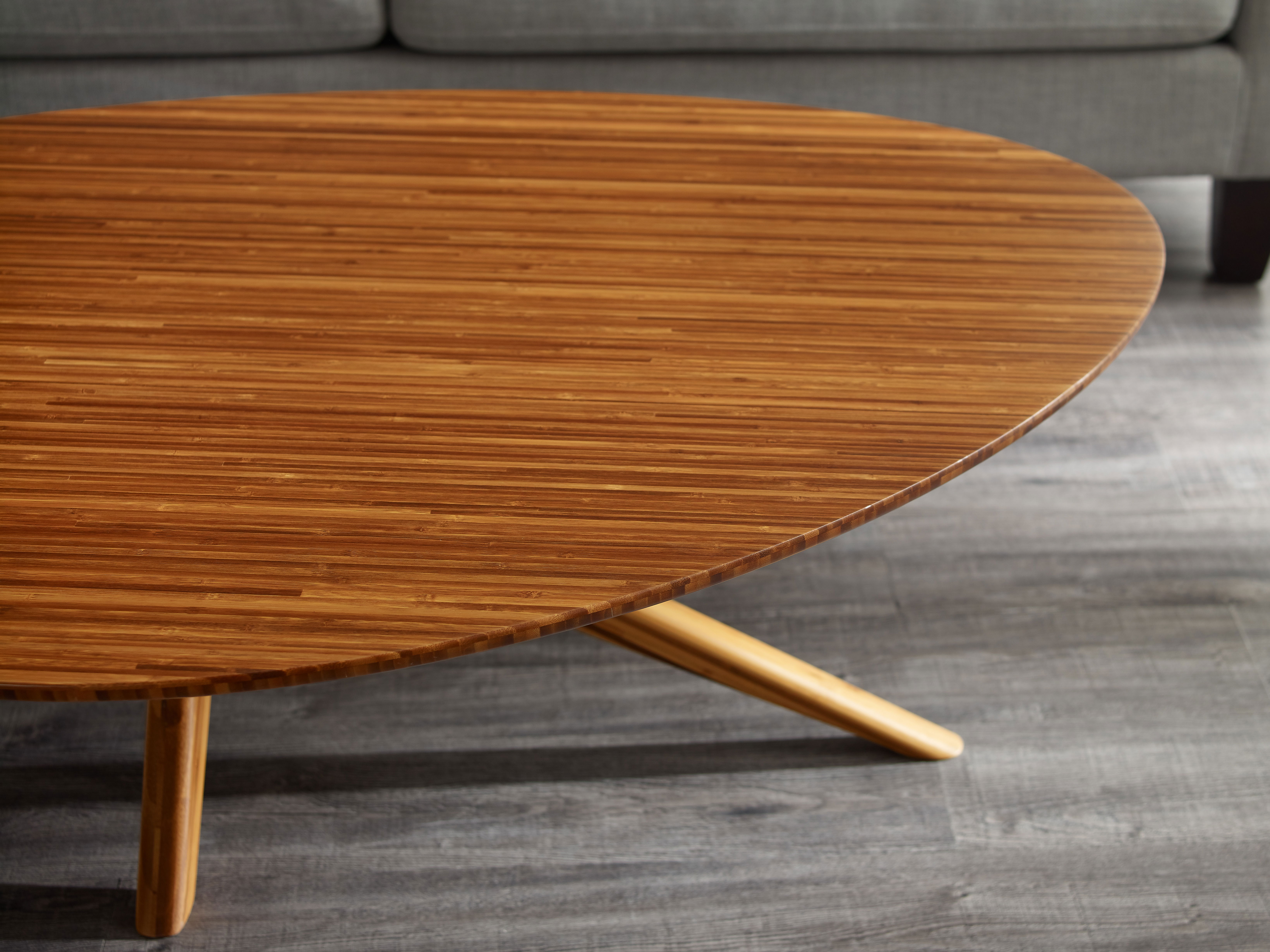 Rosemary Coffee Table, Amber, Living Room by Greenington, 34" length x 46.5" width x 16" height View 3