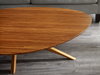 Rosemary Coffee Table, Amber, by Greenington, 34" length x 46.5" width x 16" height thumbnail 3