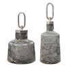 Storm Art Glass Bottles Set/2, Decorative by Uttermost, 6.25" width x 17.5" height x 6.25" depth thumbnail 1