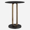 Aperture Brass Accent Table, Side & End Table by Uttermost, 17.3" width x 23" height x 17.3" depth thumbnail 1