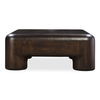 Rowan Coffee Table Dark Brown, by Moe's Home, 50" width x 16" height x 40" depth thumbnail 3